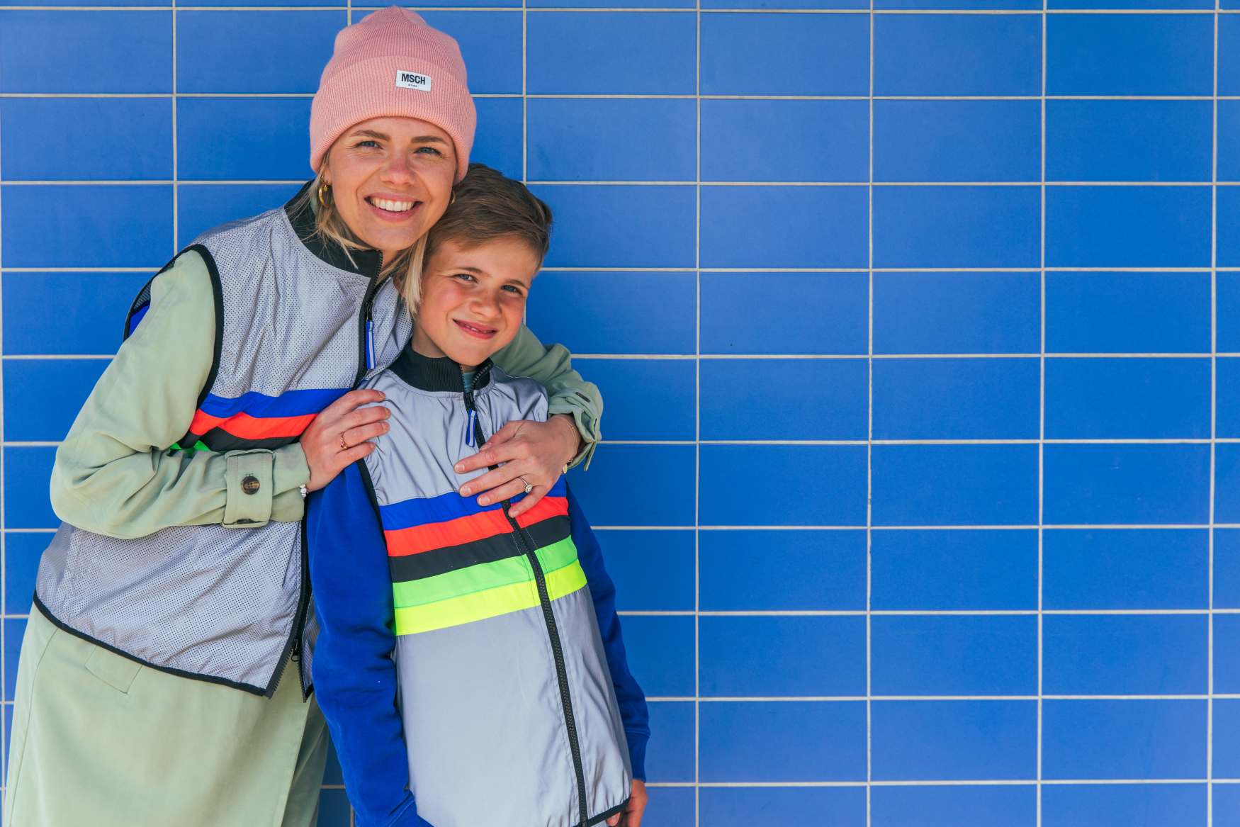 Gofluo Julian reflecterend fluohesje kids 7 tot 9 jaar