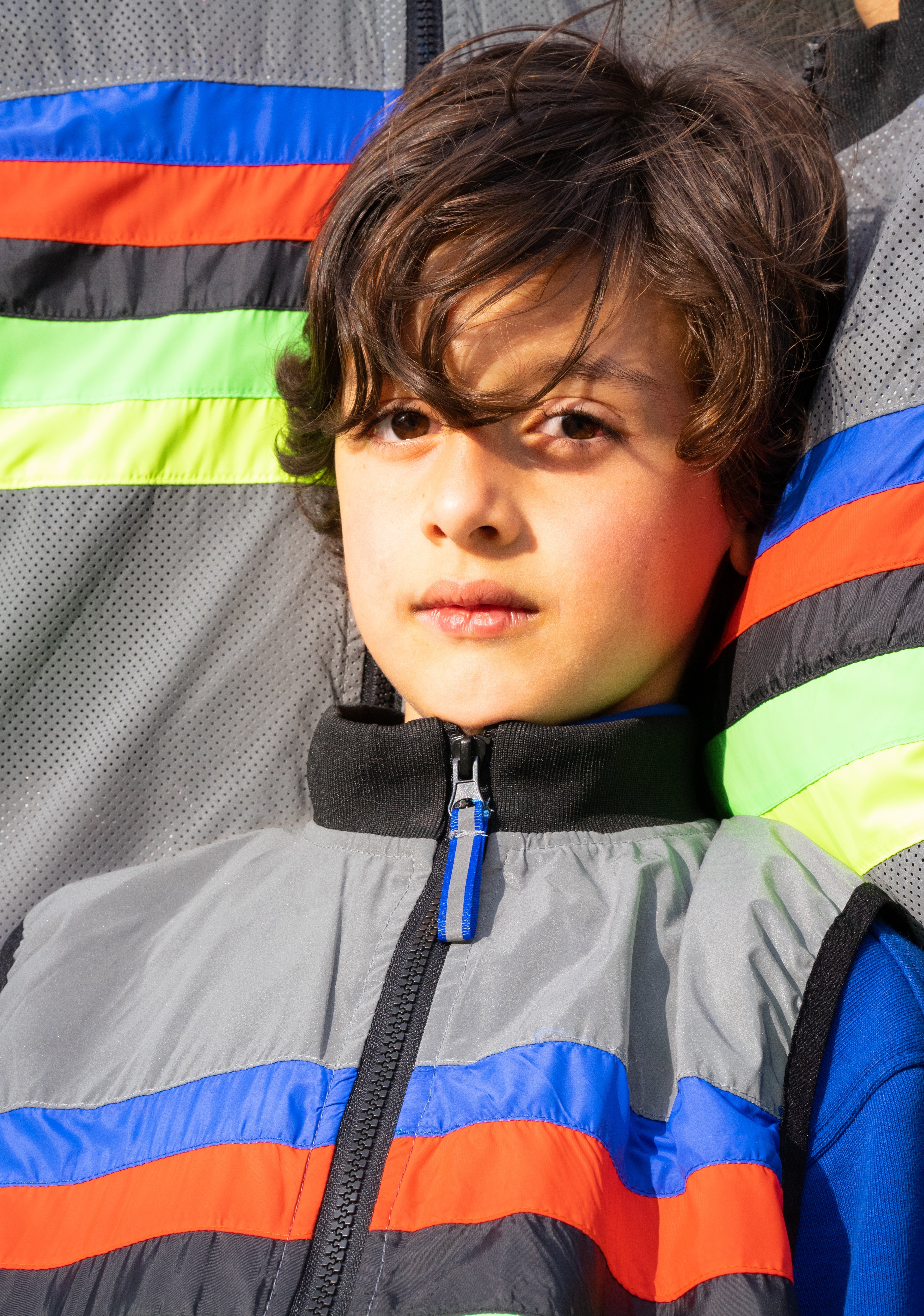 Gofluo Julian  reflecterend fluohesje kids 7 tot 9 jaar
