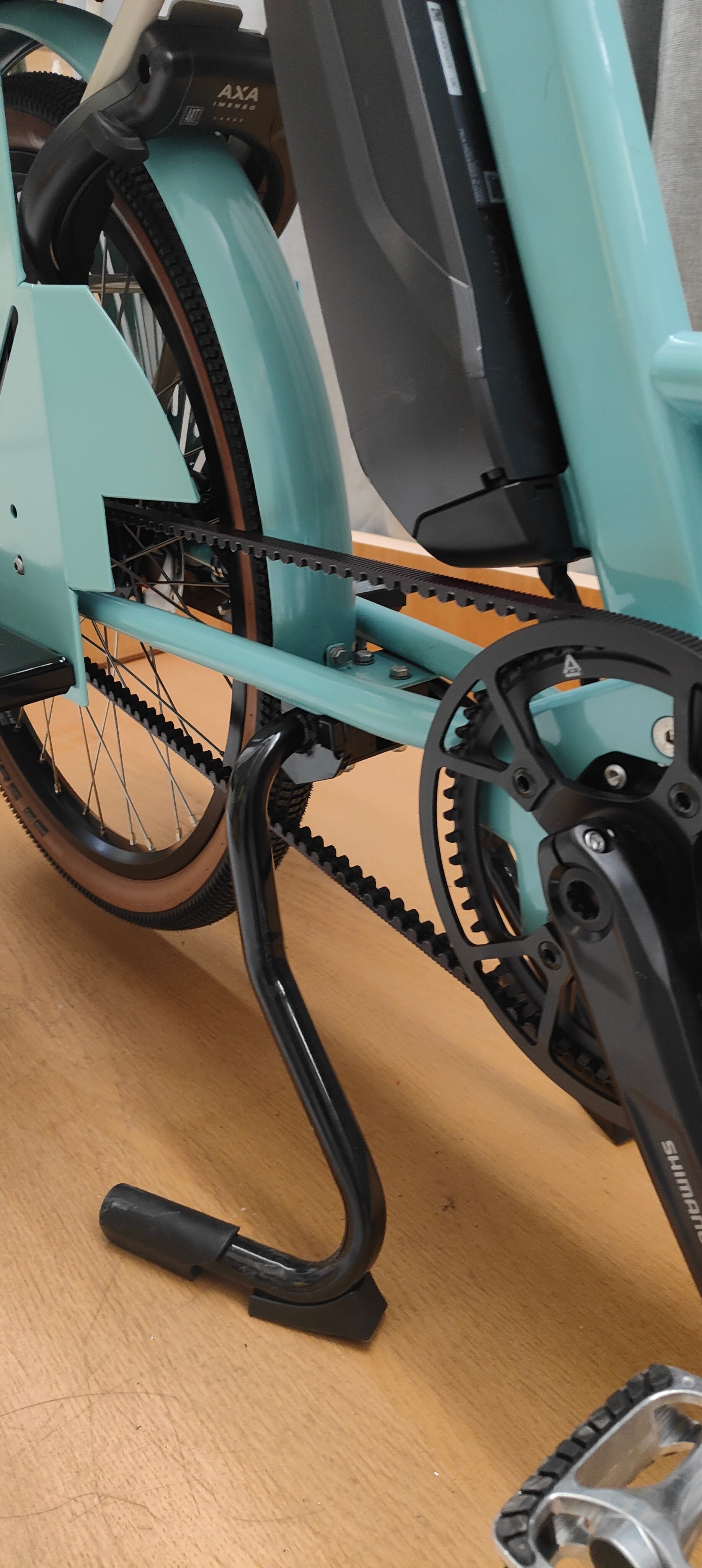 Achielle Jean e-longtail bike